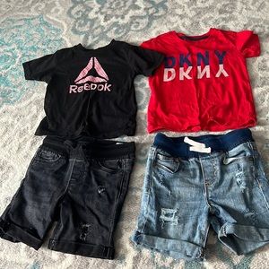 2T shorts set bundle